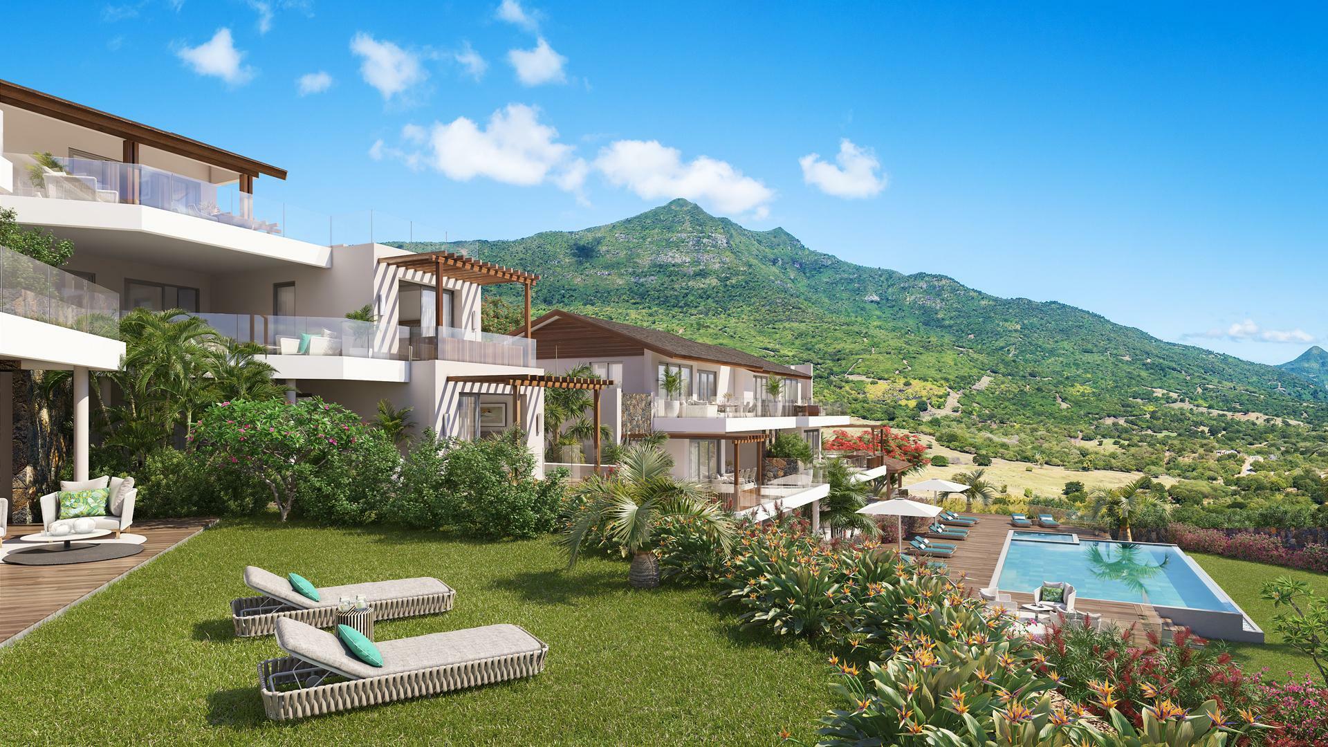 View of Luxury Penthouse with Breathtaking 180° Ocean & Mountain Views ...